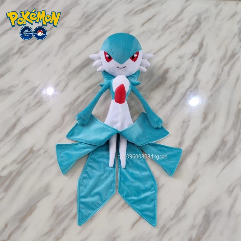 80CM Big Size Pokémon Stuffed Plushies Room Decoration Cute Cartoon Anime Gardevoir Soft Plush Toy Children's Birthday Gift