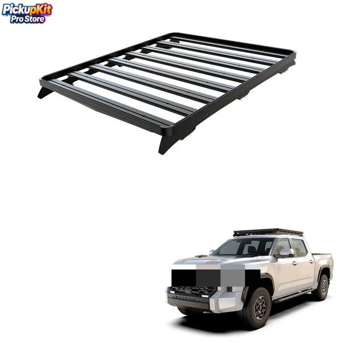 

Heavy - Duty Full Rooftop Cargo Platform Roof Rack for Tundra 3rd Gen Off - Road 4x4