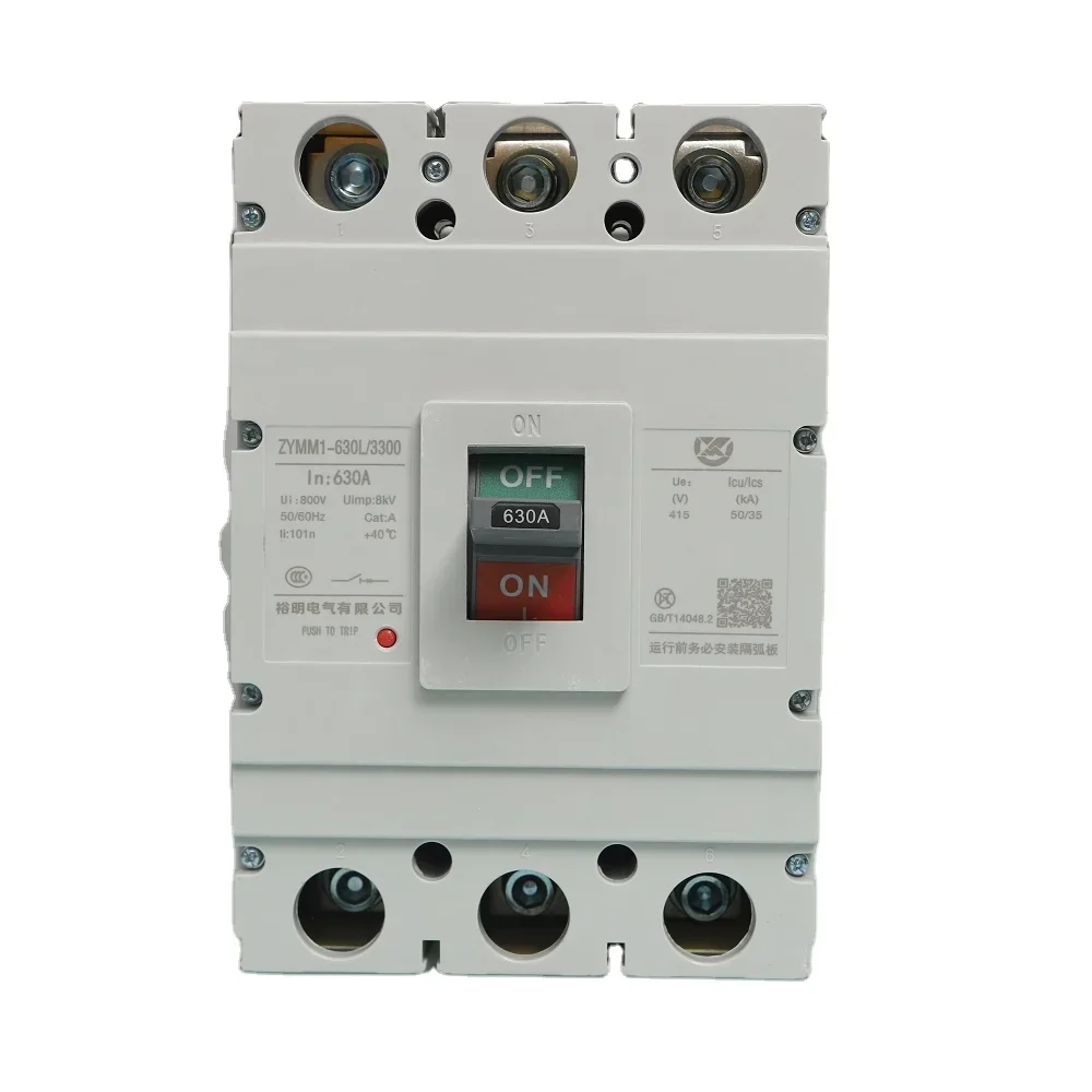 M1 Series Moulded Case Circuit Breaker 3P 600Amp MCCB