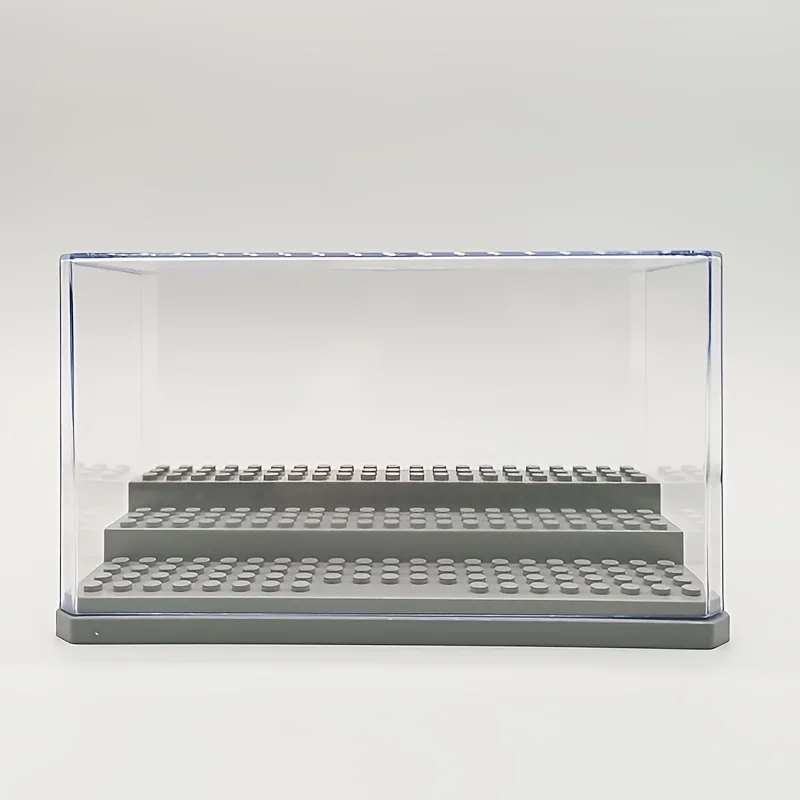 Acrylic Minifigures Display Case, Stackable and Dustproof Building Block Display Box for Lego Action Figure Toys Storage - view 2