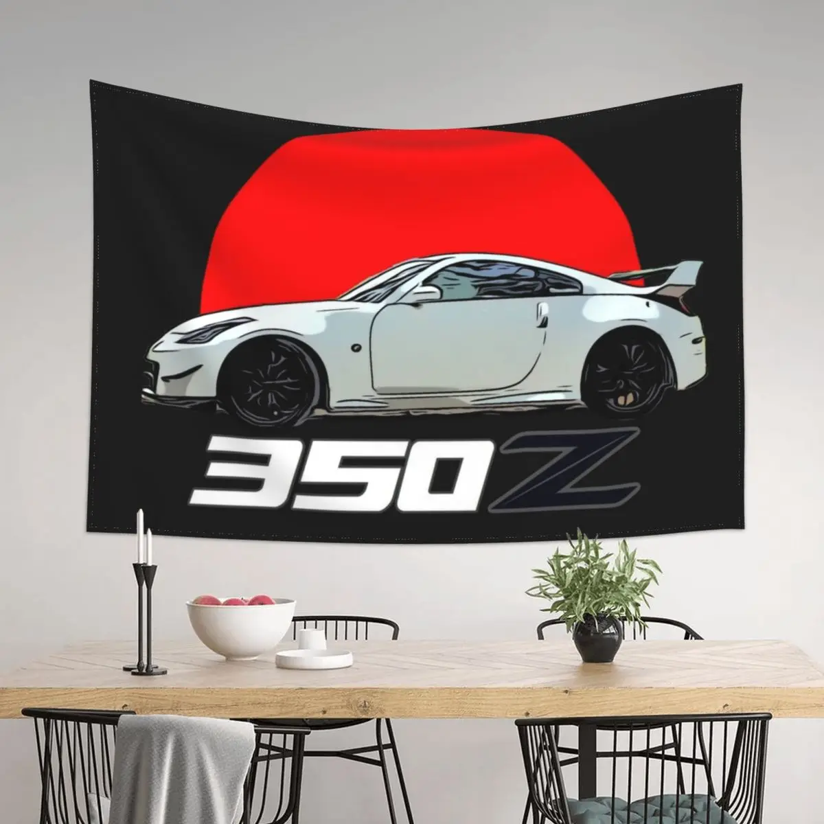 

white 350z Tapestry Home Decoration Wall Mural Christmas Decoration Tapestry