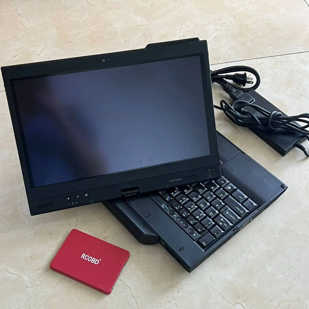 

90% новый процессор X220T i5 для ноутбука с установленным программным обеспечением 512 ГБ SSD 06/2025, новейшая версия для диагностического инструмента MB Star C4/C5/C6