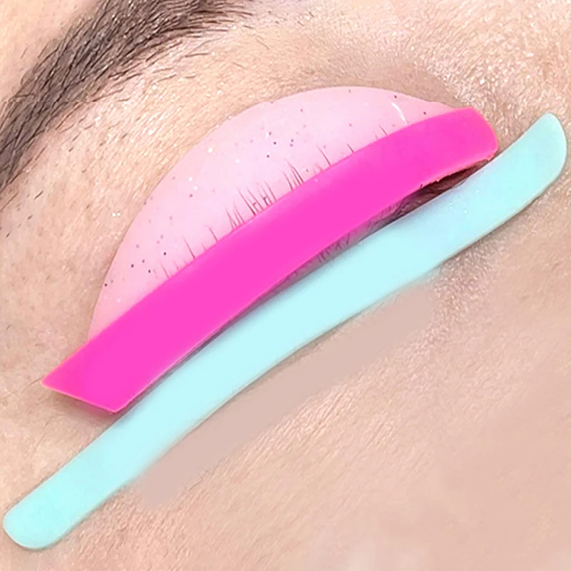 6 Pair Reusable Eyelash Lifting Silicone Stripe Extension Supplies Curler Pad Ribbon Lash Makeup Tools image 4