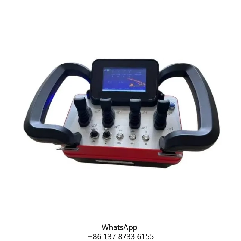 4 Joystick Radio Wireless Control Remote Controls Truck Crane Remote Control 12v 24v Construction Machinery Parts