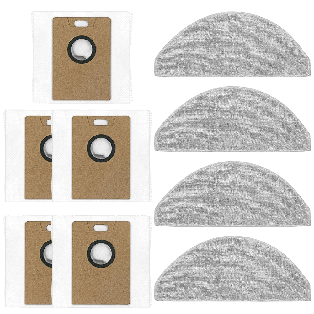 Microfiber Mop Cloth And Dust Bag Kit Designed Specifically For Narwal For Freo S Robot Vacuum Cleaner Performance