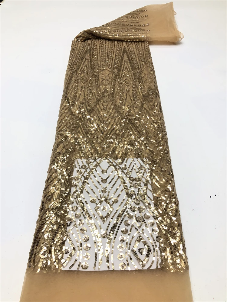 نسيج الدانتيل الأفريقي 2025 الترتر مطرز التطريز العريس النيجيري الزفاف عالية الجودة الفرنسية تول أقمشة الدانتيل لحفل الزفاف