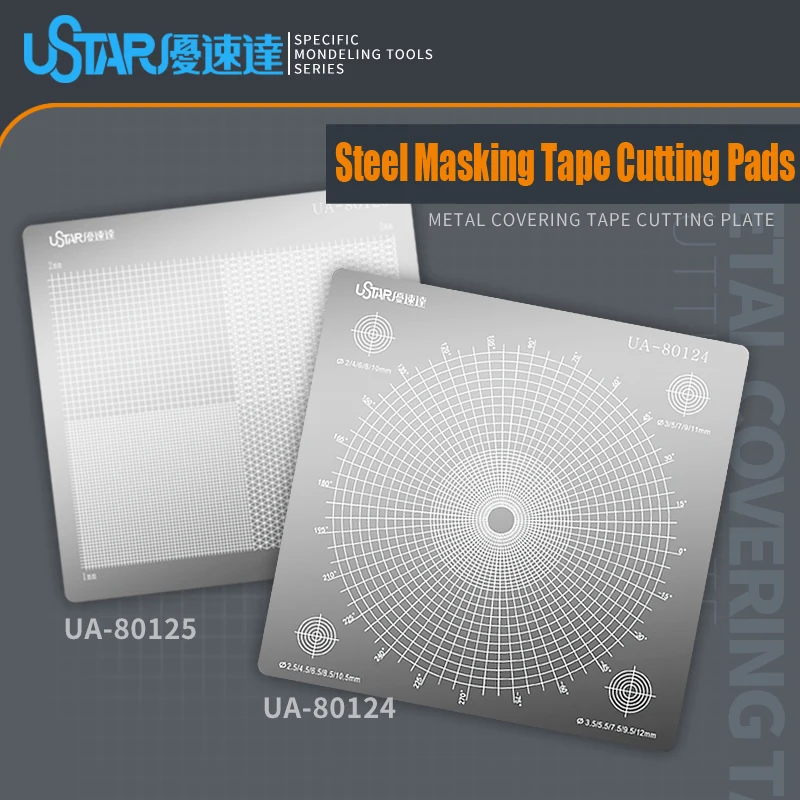 

Models Dedicated Steel Groove Type Masking Tape Cutting Pads Unilateral Model Making Tools Cover Up Paper Is Included