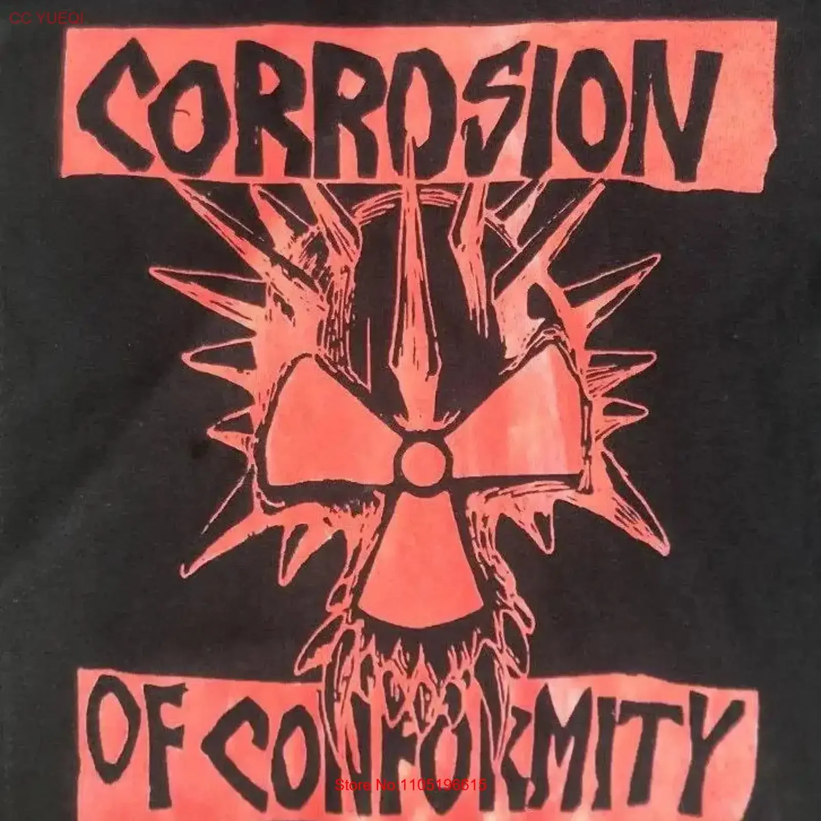 

Corrosion Of Conformity COC Fun Logo T Shirt Pick Size Color vintage Washed Stylish Comfortable Slightly Versatile homme