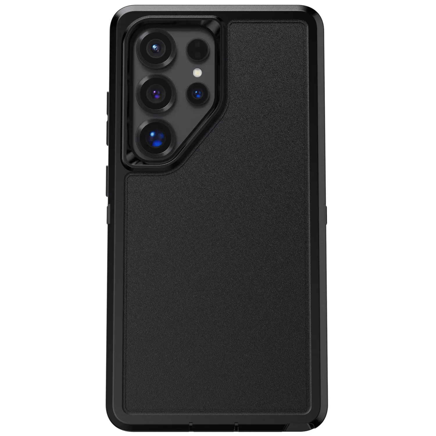 For Samsung Galaxy S22 Ultra 5G/S23 Ultra/S24/S24 Plus/S24 Ultra/S25/S25 Plus/S25 Ultra Case Shockproof Rugged Hard Cover Black