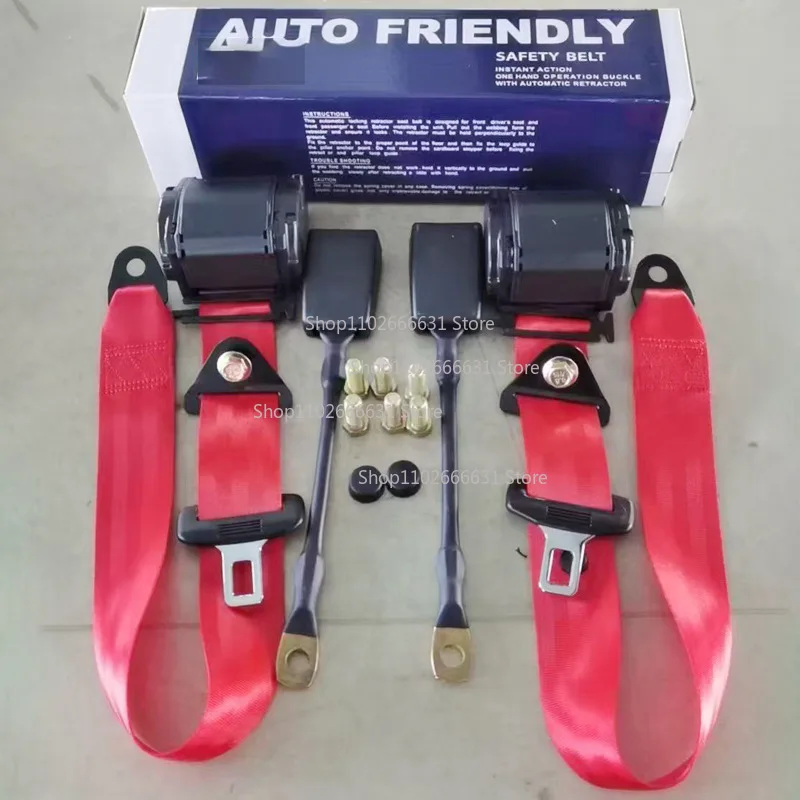 For Automatic Telescopic Three-point Seat Belt Bus Truck Bus Front and Rear Slanted Shoulder with Emergency Lock