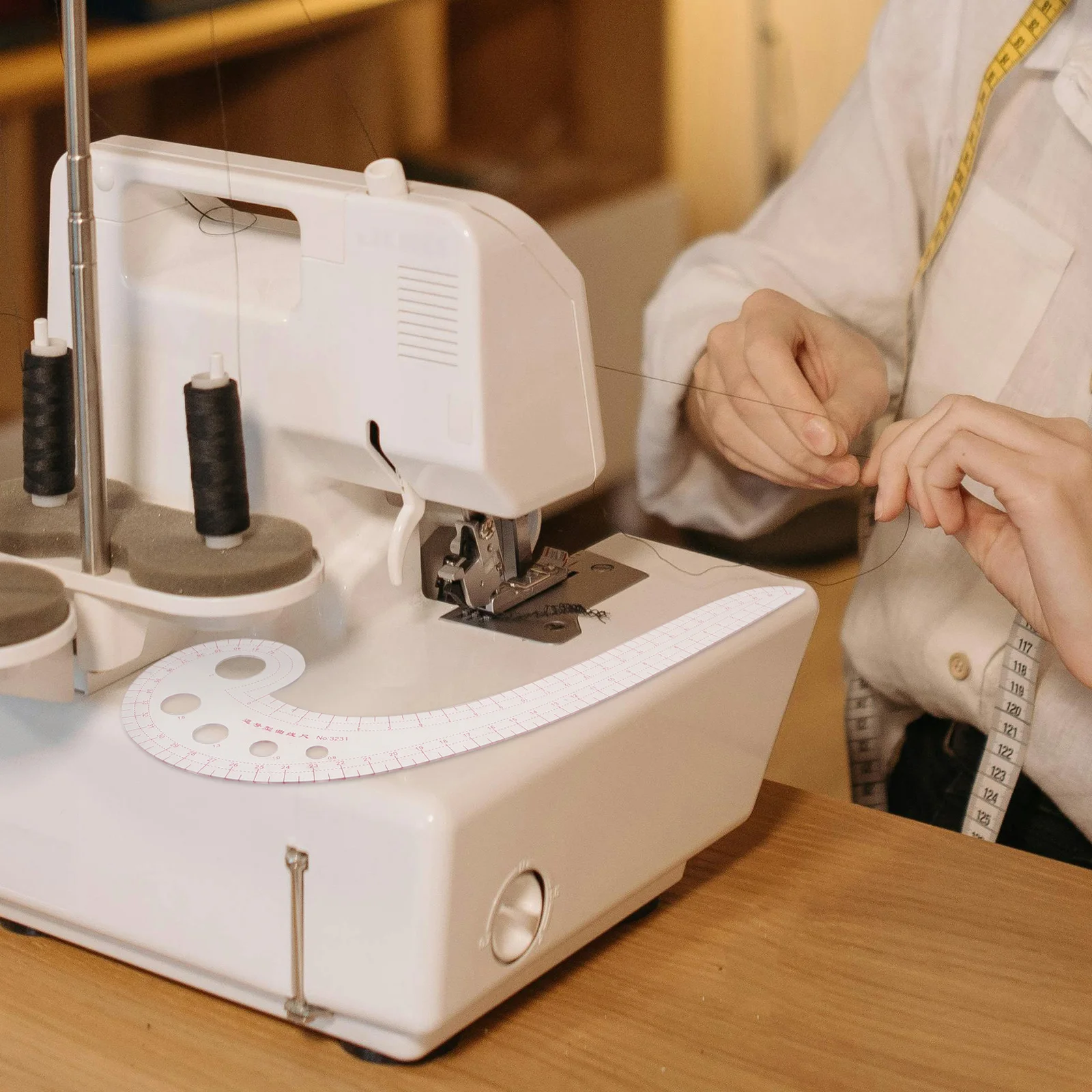 3Pcs Sewing Curve Ruler Set French Curve Transparent Tailor Pattern Making Tools for Dressmakers Quilting Cutting and Sewing