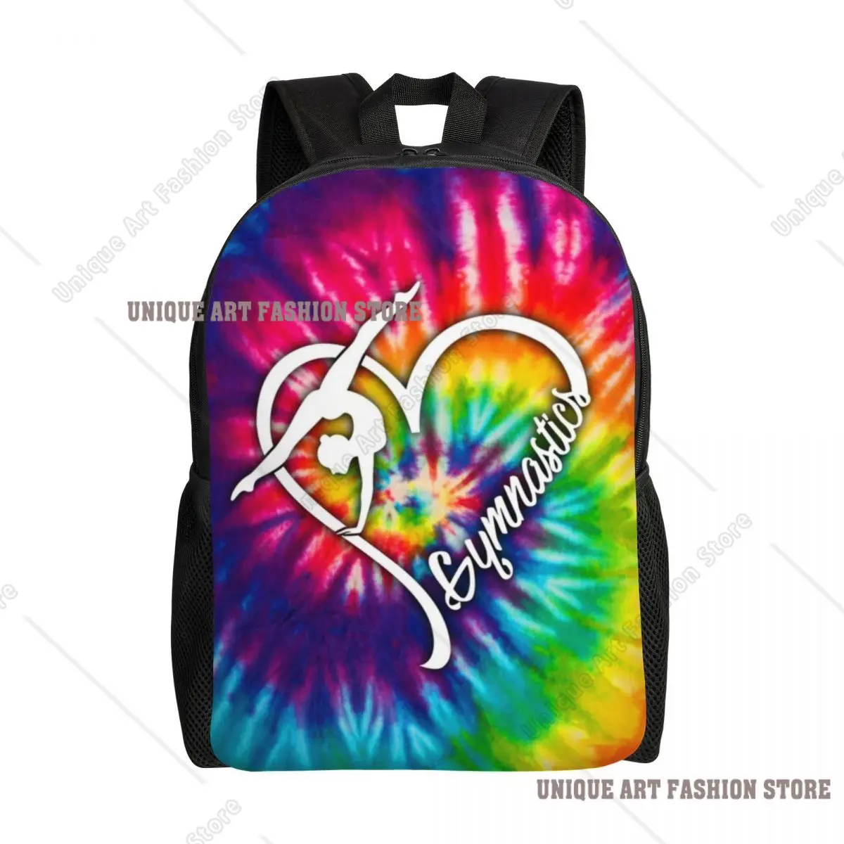 Dance Rhythmic Gymnastics Backpack for Women Men School College Student Bookbag Fits 15 Inch Laptop Bags