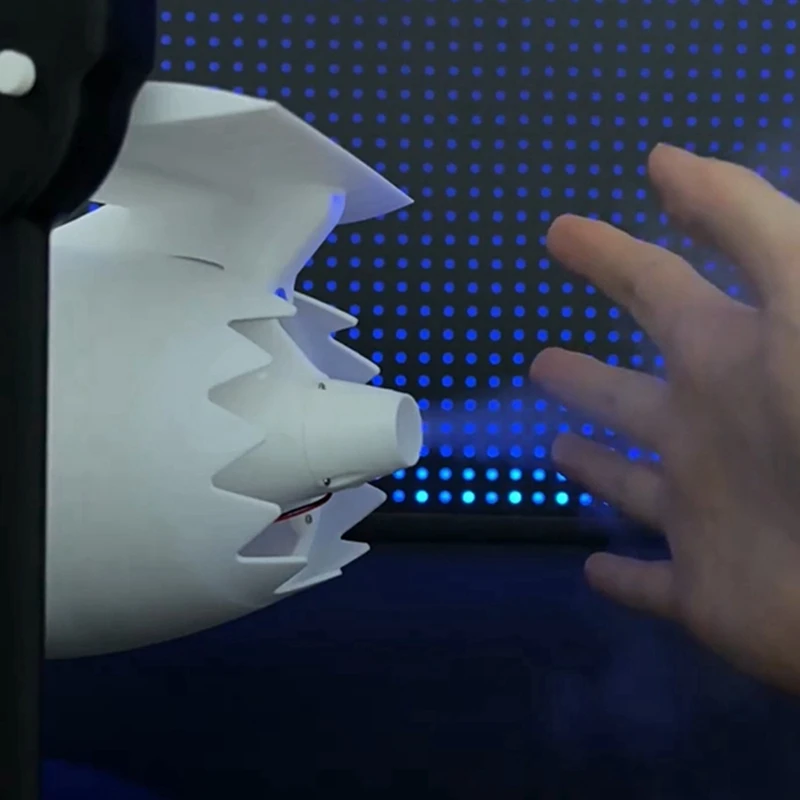 ABPP-Turbo Ventilatore da tavolo Turbo Ventilatore Modello motore aggiornato Ventola Jet Ventola USB con atomizzazione Dispositivo di fiamma di coda a luce blu