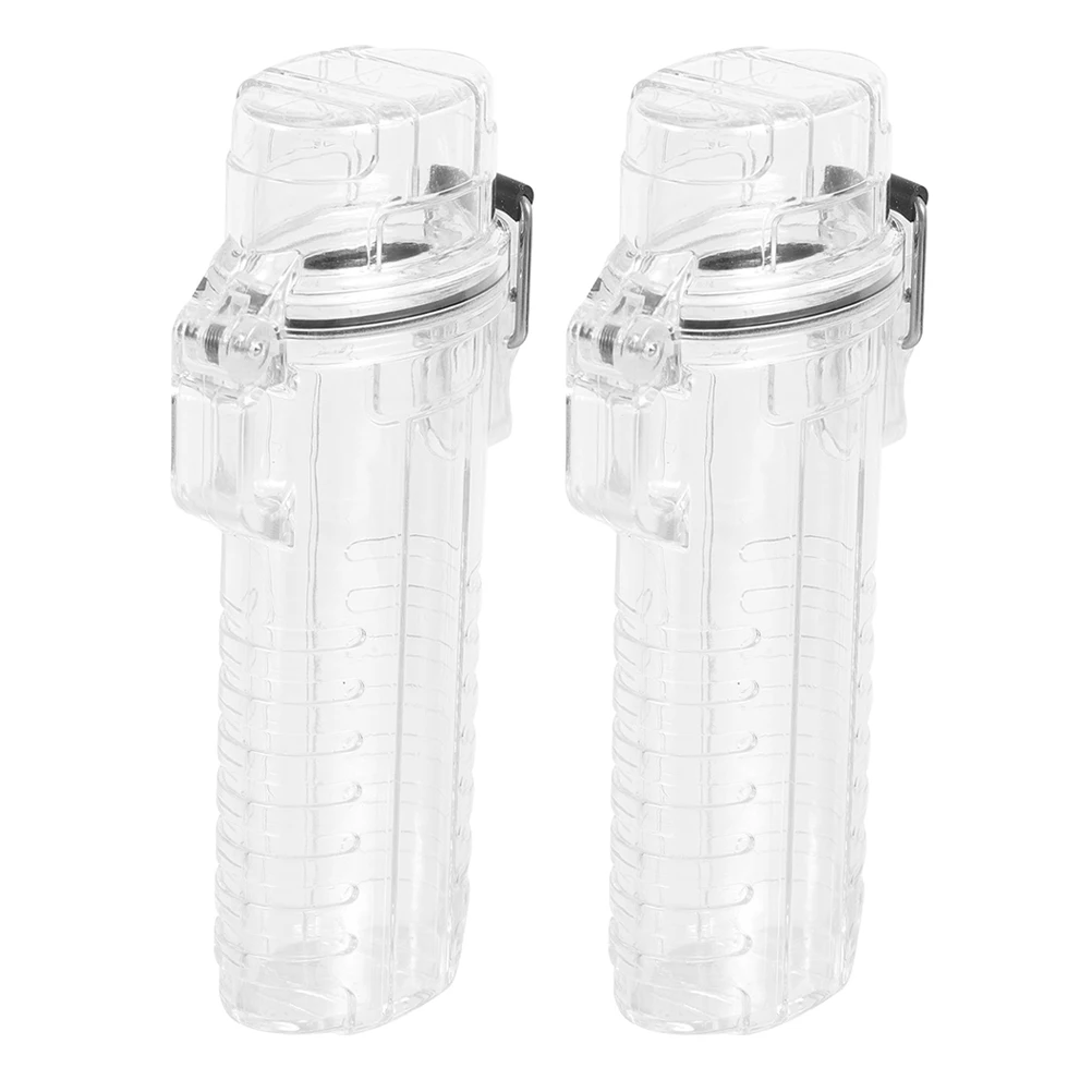 

2Pcs Lighter Case Protective Sleeve Portable Smoke Travel Cover Waterproof Anti Damp Organizer For Cigarette Accessories