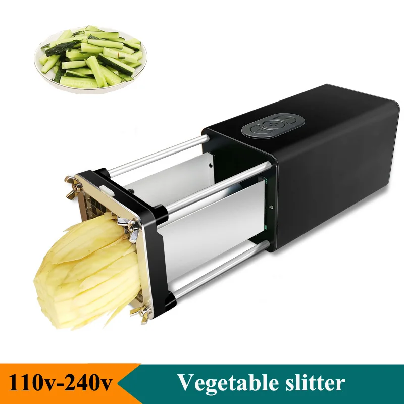 

Electric Potato Chips Cutter Multifunctional Vegetable Fruit Chopper Potato Slicer Carrot Cucumber Onion Apple Cutting Machine