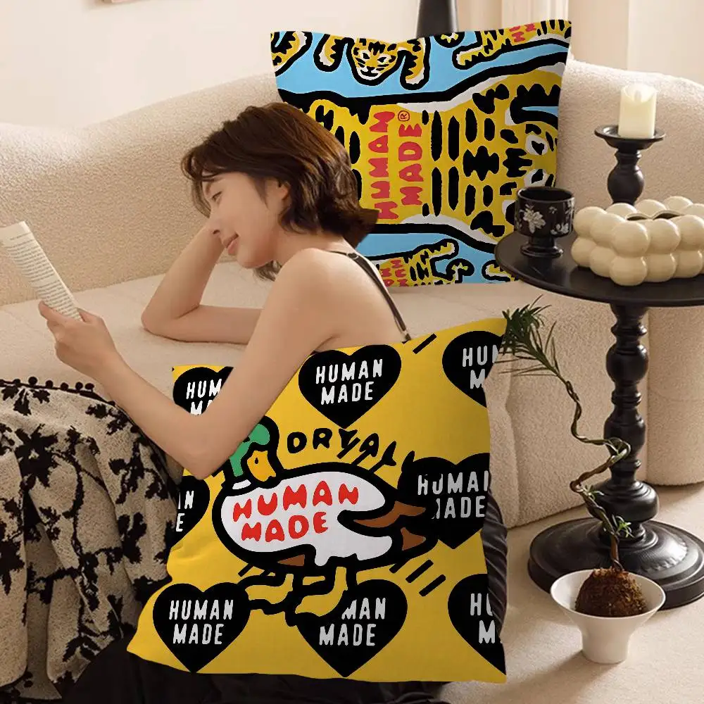 H-Humans Make pillow cover sofa cushion cover home room decoration children gift
