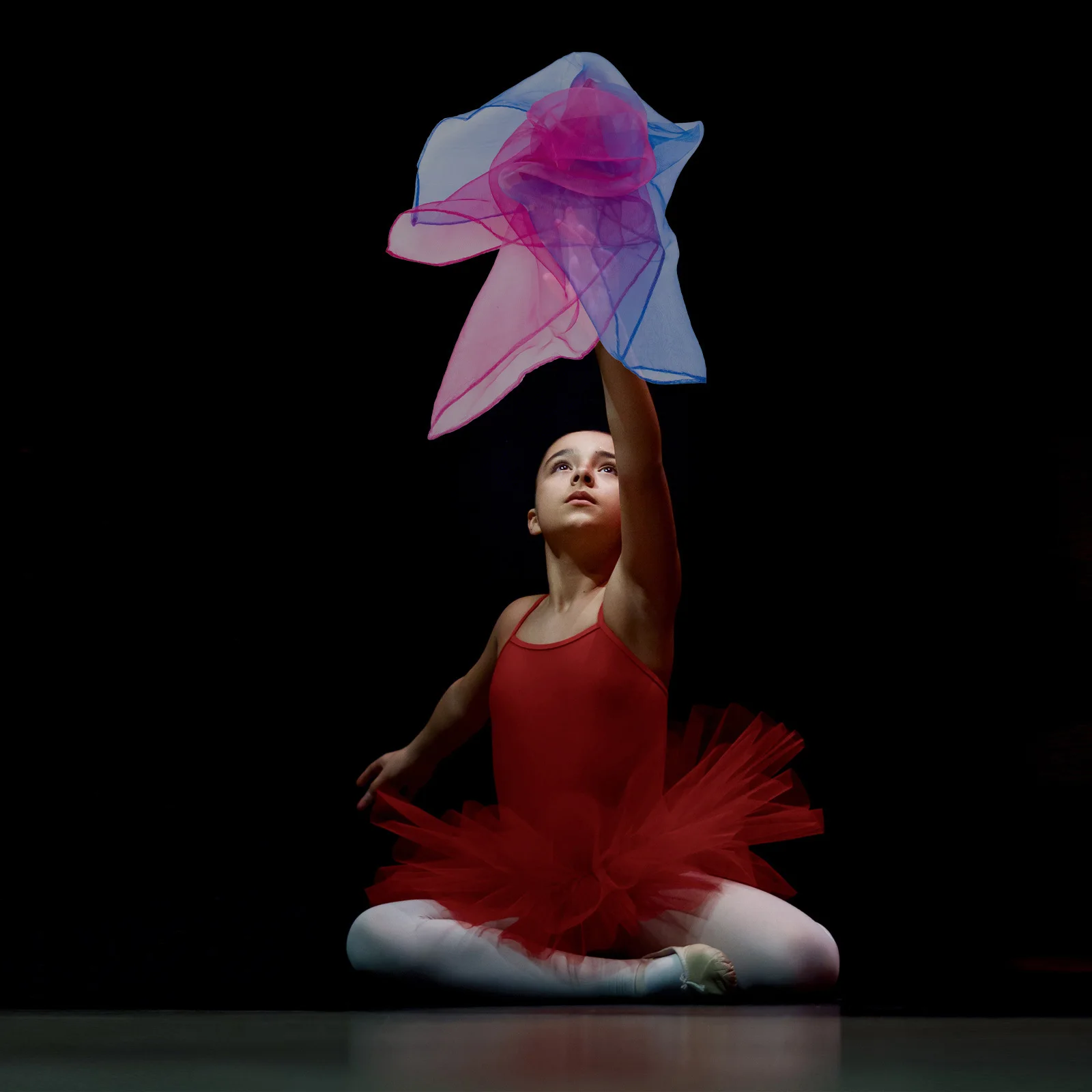 

6Pcs Candy Color Juggling Scarves Soft Silk Square Dance Accessories for Performance Multicolor Play Scarves