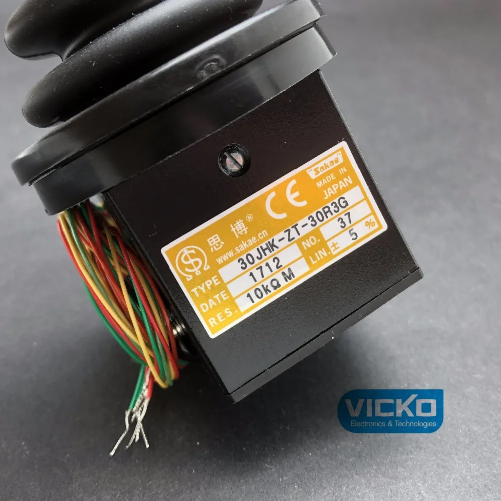 [VK] JAPAN original Sakae 30JHK-ZT-30R3G 10K  joystick controller potentiometer switch