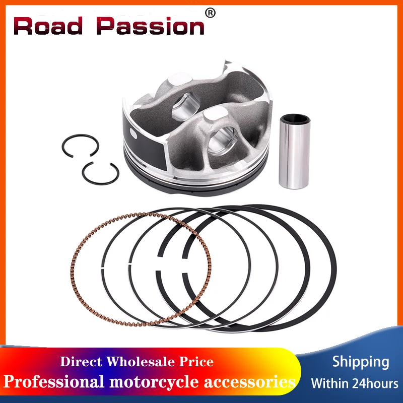 Road Passion Motorcycle Piston Rings Kit Size 88mm STD For  800 800X 790 Adventure R Rally