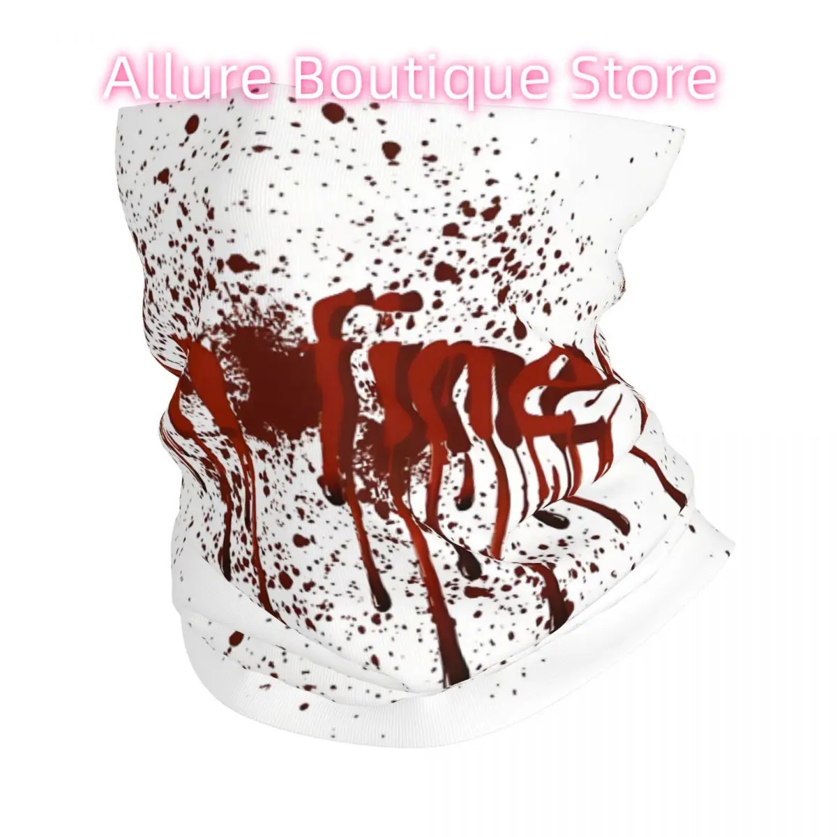 

I AM Fine Blood бандана на шею, белый шарф, универсальный головной убор для рыбалки, унисекс, для взрослых, зима