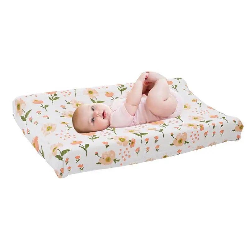 Changing Pad Sheets Cotton Soft Breathable Changing Table Cover Waterproof Cute Print Patterns Diaper Changing Table Covers &