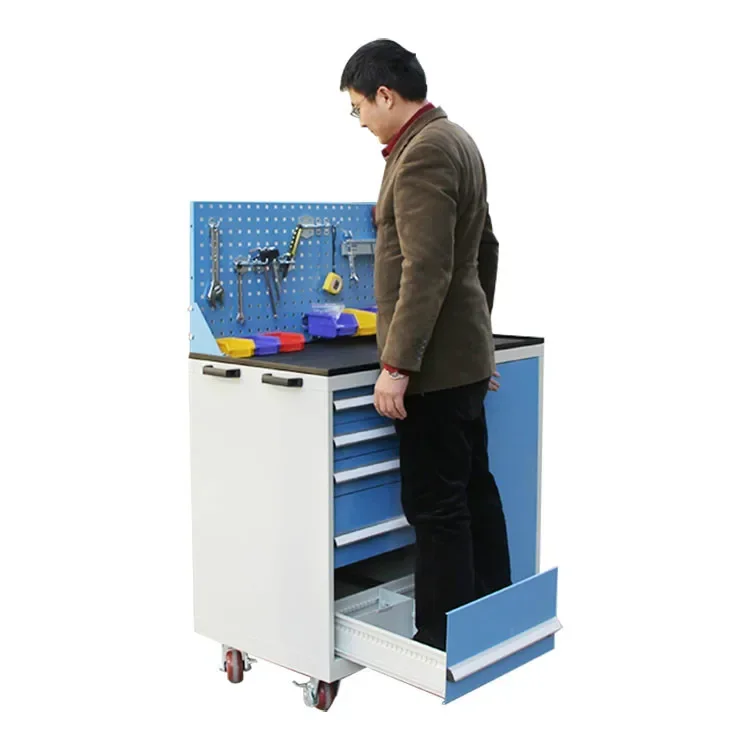 Heavy duty metal workshop work bench garage  tool cabinet workbench workshop workbench garage storage cabinet