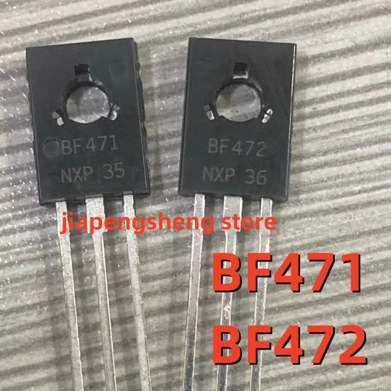 10PCS, brand new BF471 BF472 audio pair transistor triode direct plug TO-126