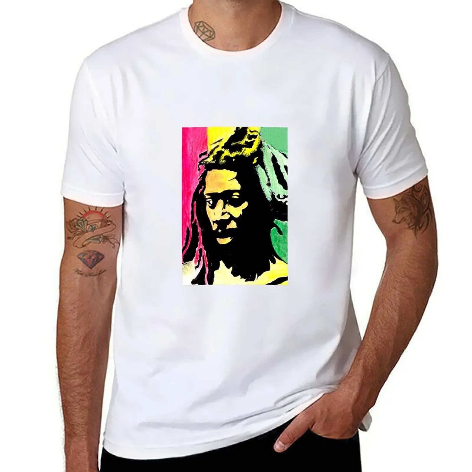 

Roots Reggae T-Shirt t shirts for man slim fit t shirts designer T-Shirt