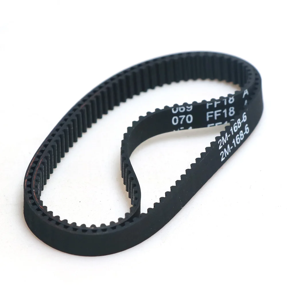 Rubber Circular Arc tooth synchronous belt 2M GT2 160/162/164/166/168 Closed loop belt width  3/6/9/10/15mm