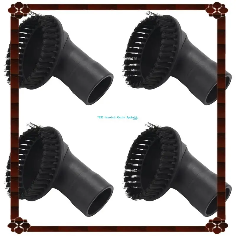 24시간 배송 Haier Midea Sanyo Panasonic Electrolux Vacuum Cleane용 교체용 32Mm 회전식 원형 브러시 헤드 4개