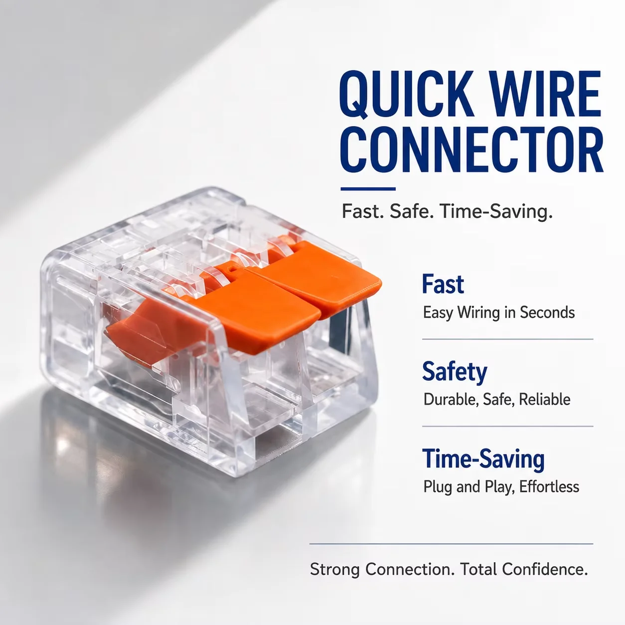 10-50PCS Electrical Cable Connectors 2/3/4/5 Port Lever Wire Connector Quick Splice Electrical Wire Terminal 32A 450V 0.15-4mm
