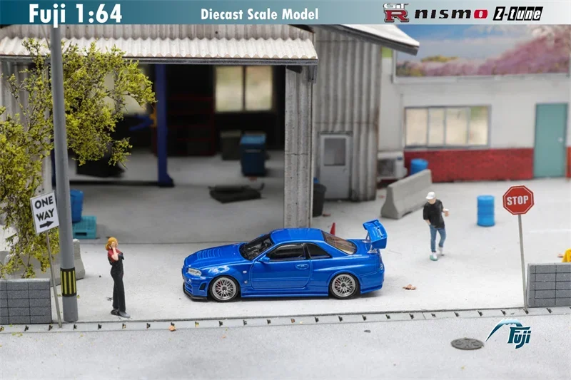 Fuji 1:64 Skyline R34 GT-R Nismo Z-Tune Limited699 Diecast Model Car