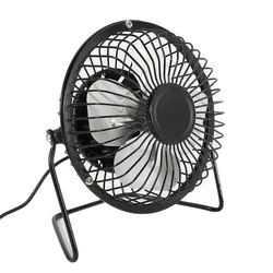 4-inch USB Strong Wind Silent MINI Fan Desk 360 Degree Rotatable Summer Cooling Portable Fan for Laptop Notebook Ofiice