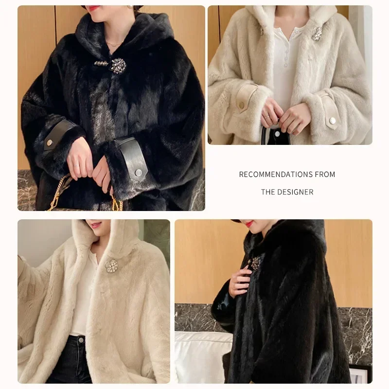 Fur coats buckles mink button made of Zinc Alloy,Rhinestone decorative metal Buckles. Fur coat accessories