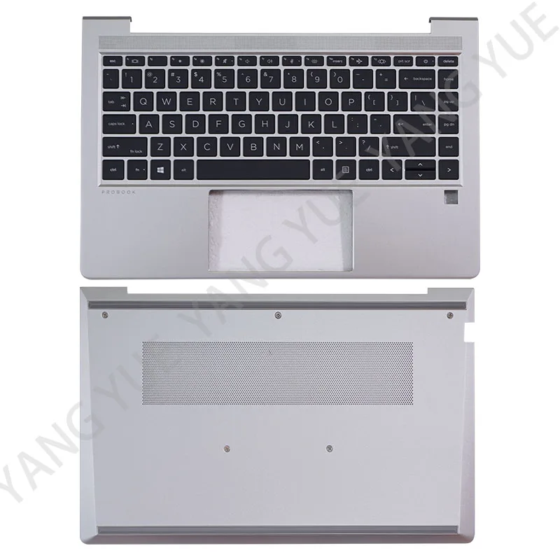 Imagem -03 - Laptop Suportes para hp 440 g8 g9 Zhan66 Pro14 g4 Notebook Tampa Traseira Moldura Frontal Caixa Inferior Matebook Capa Novo