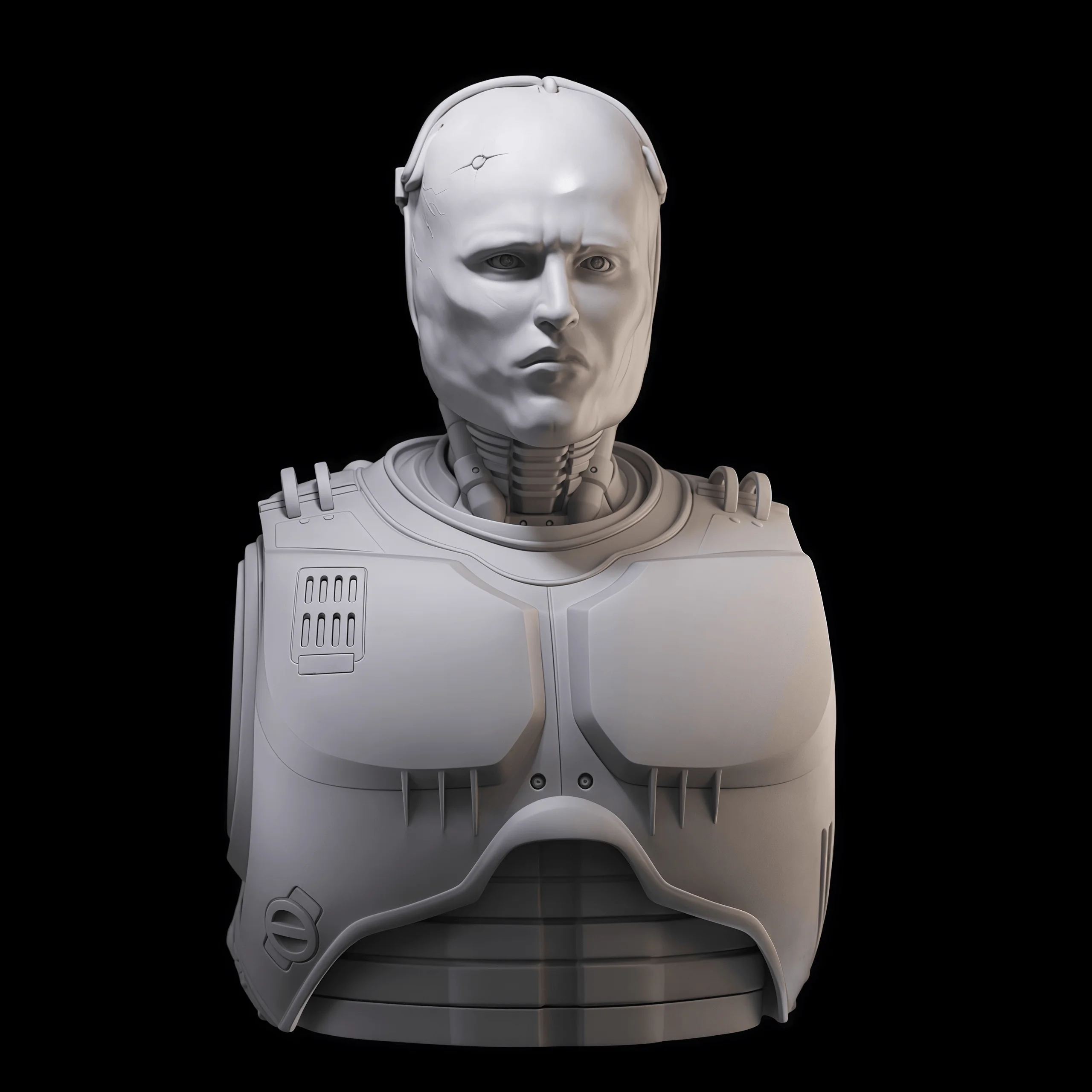 

1:10 Resin Model Assembly Kit, GK， Resin Police Bust, Unpainted, Needs To Be Assembled (65mm)