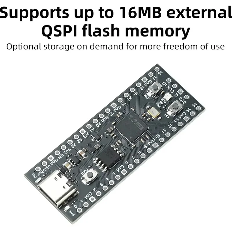DT98 RP2350A Development Board for Raspberry for Pi Pico 2, Dual Core 150MHz 16MB QSPI Flash Programmable IO