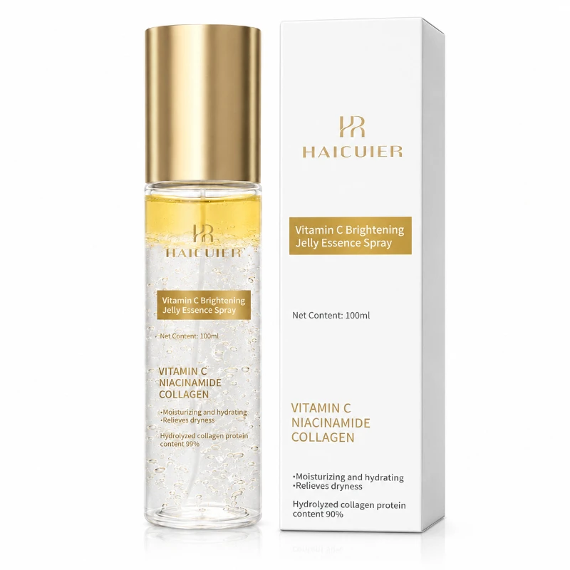 Spray hydratant à la vitamine C et PDRN 100ml, collagène, niacinamide, hydrate, soulage la peau sèche, soin quotidien portable pour le maquillage et les voyages