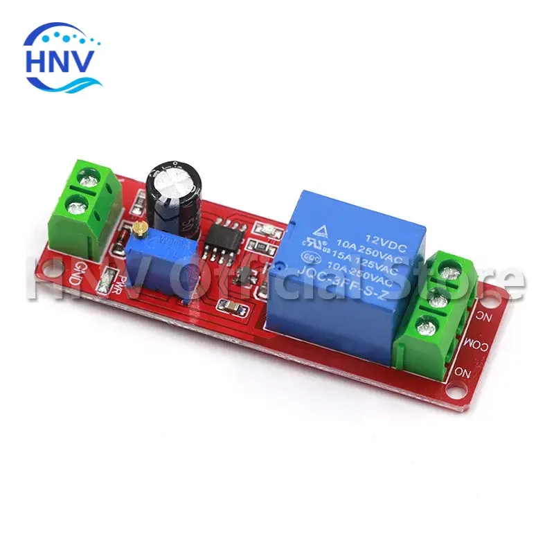 NE555 DK555 Timer Switch Adjustable Disconnect Module Time delay relay Module DC 12V Delay relay shield 0~10S