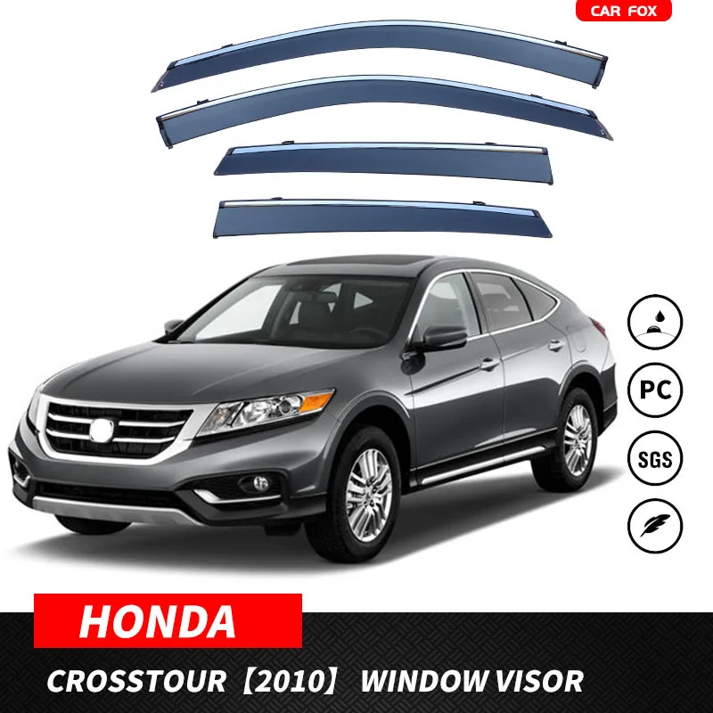 

Для Honda Accord Crosstour 2010-2015: Дефлекторы окон, ветровики, защита от дождя и солнца, автомобильные аксессуары