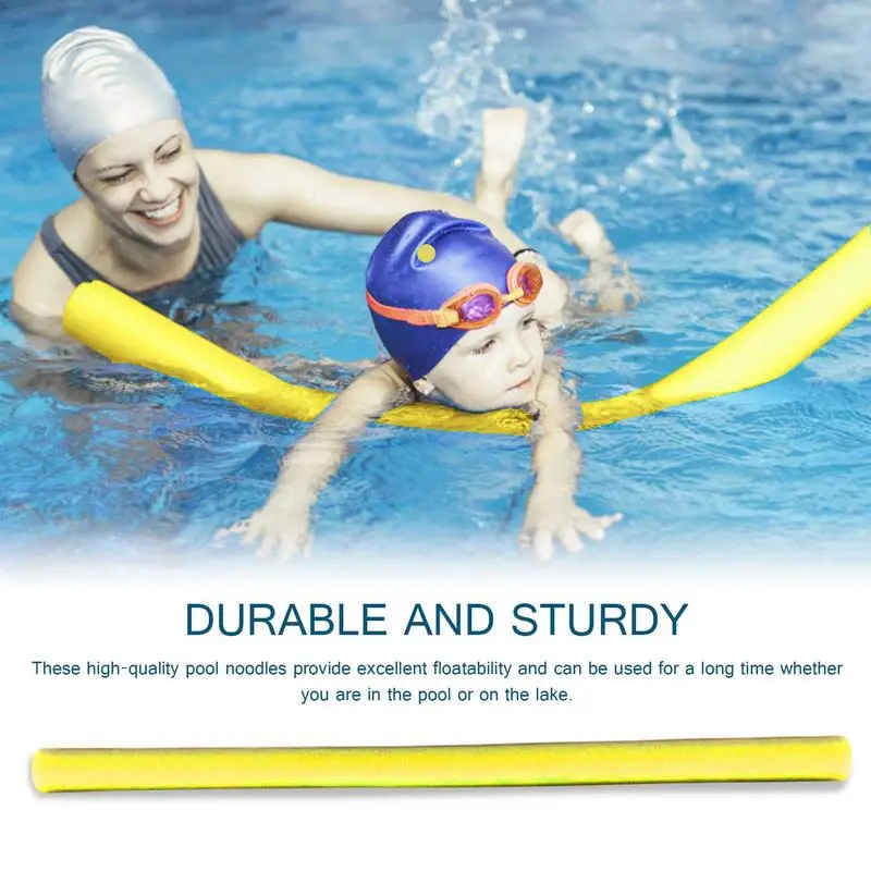 Noodle Float Aid Swimming Pool Foam Noodle Foam Stick Rod Swimming Pool Buoyancy Sticks Flexible Pool Accessories For Kids adult