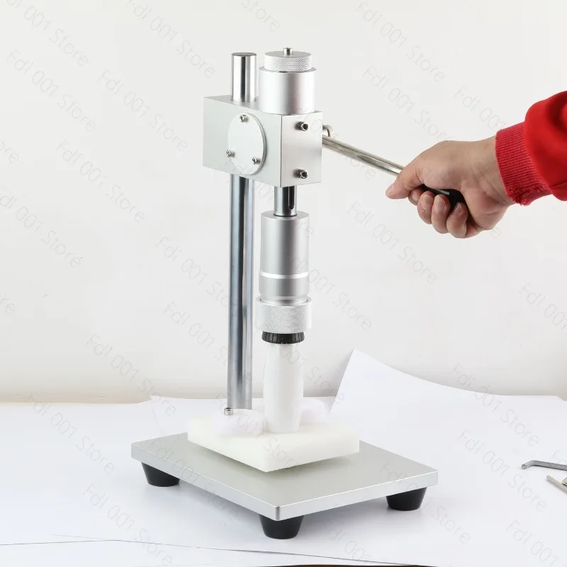 Commercial Perfume Bottle Sealing Machine Manual Metal Cap Press Capping Machine Crimper Sealer