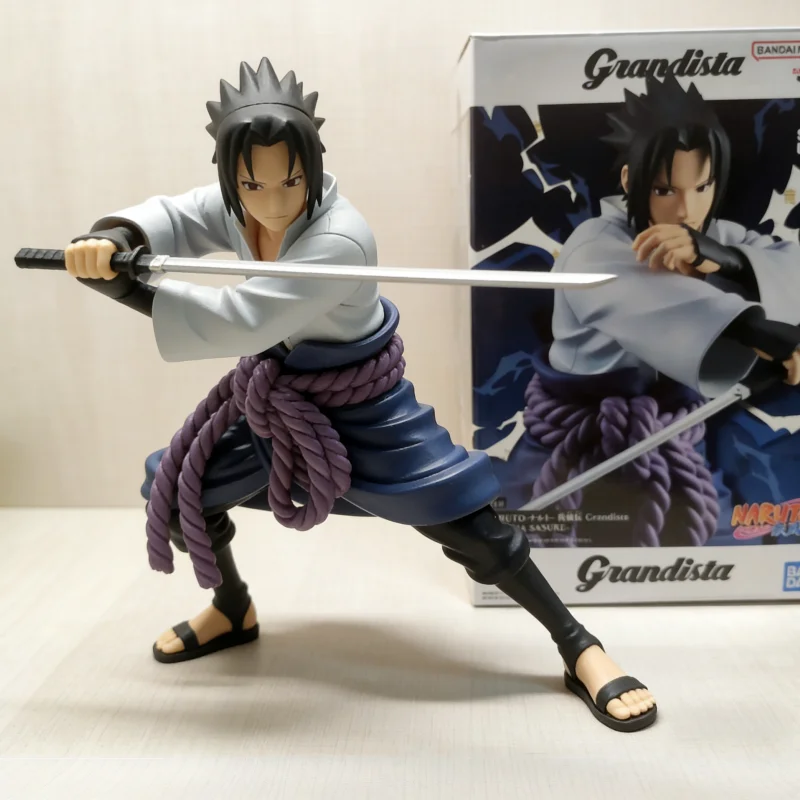 

Original Naruto Figurine Model Banpresto Grandista Childhood Sasuke Uchiha Sasuke 2.0ros Desktop Ornament Collection Gift