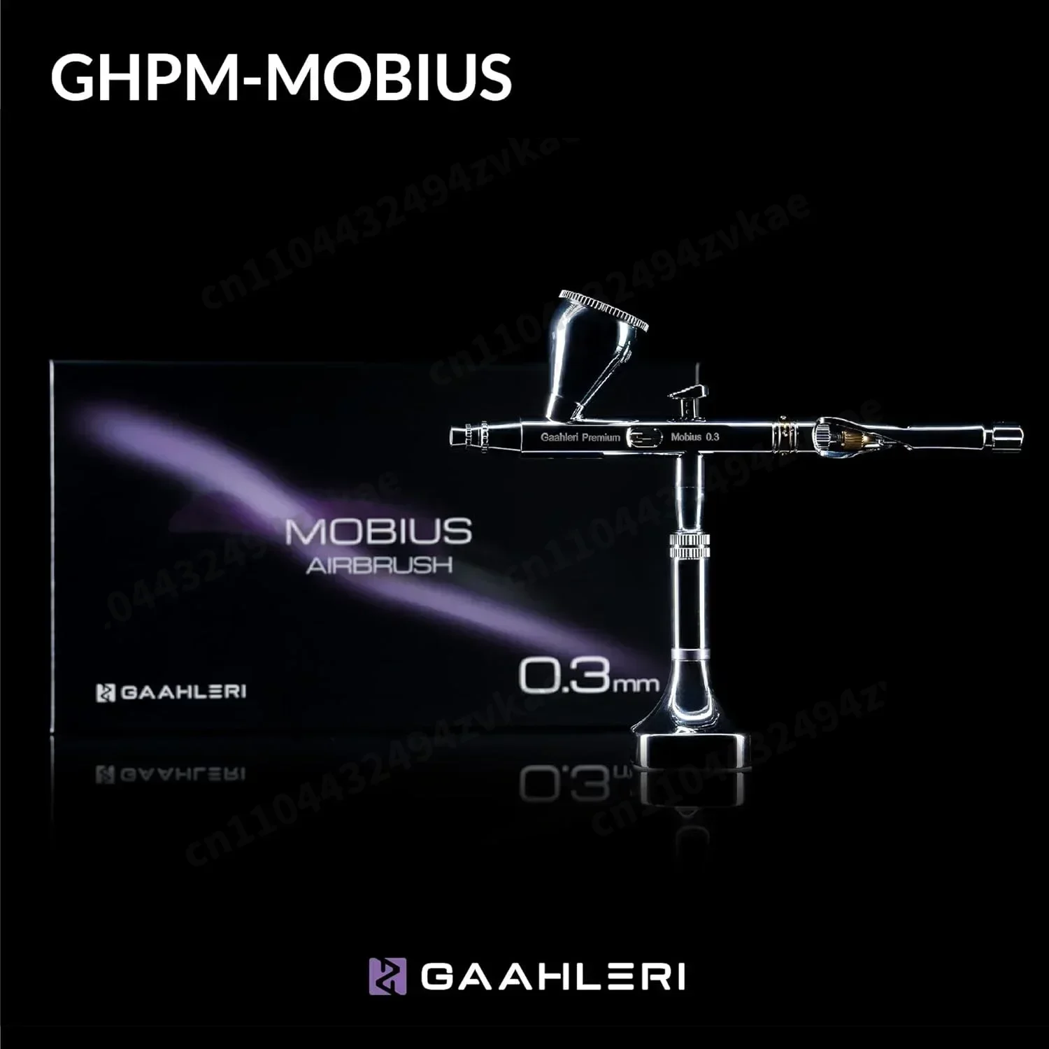 Model spraying coloring spray  Airbrush kit  Premium Series Mobius 0.3MM caliber dual action airbrush