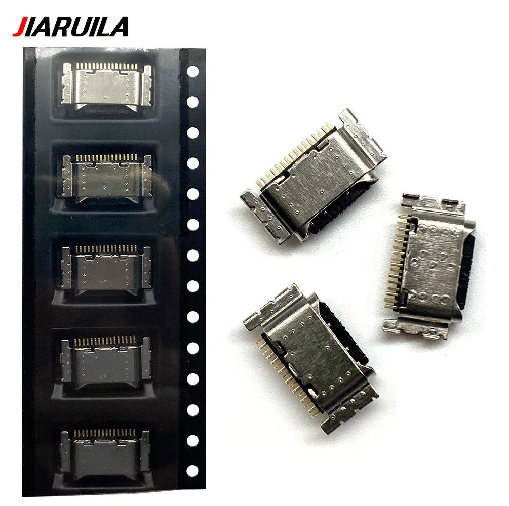50 Teile/los Micro Mini USB Jack Buchse Lade-Port Dock Für Oppo Reno 5 / Reno 7 / Reno 8 stecker Ersatz