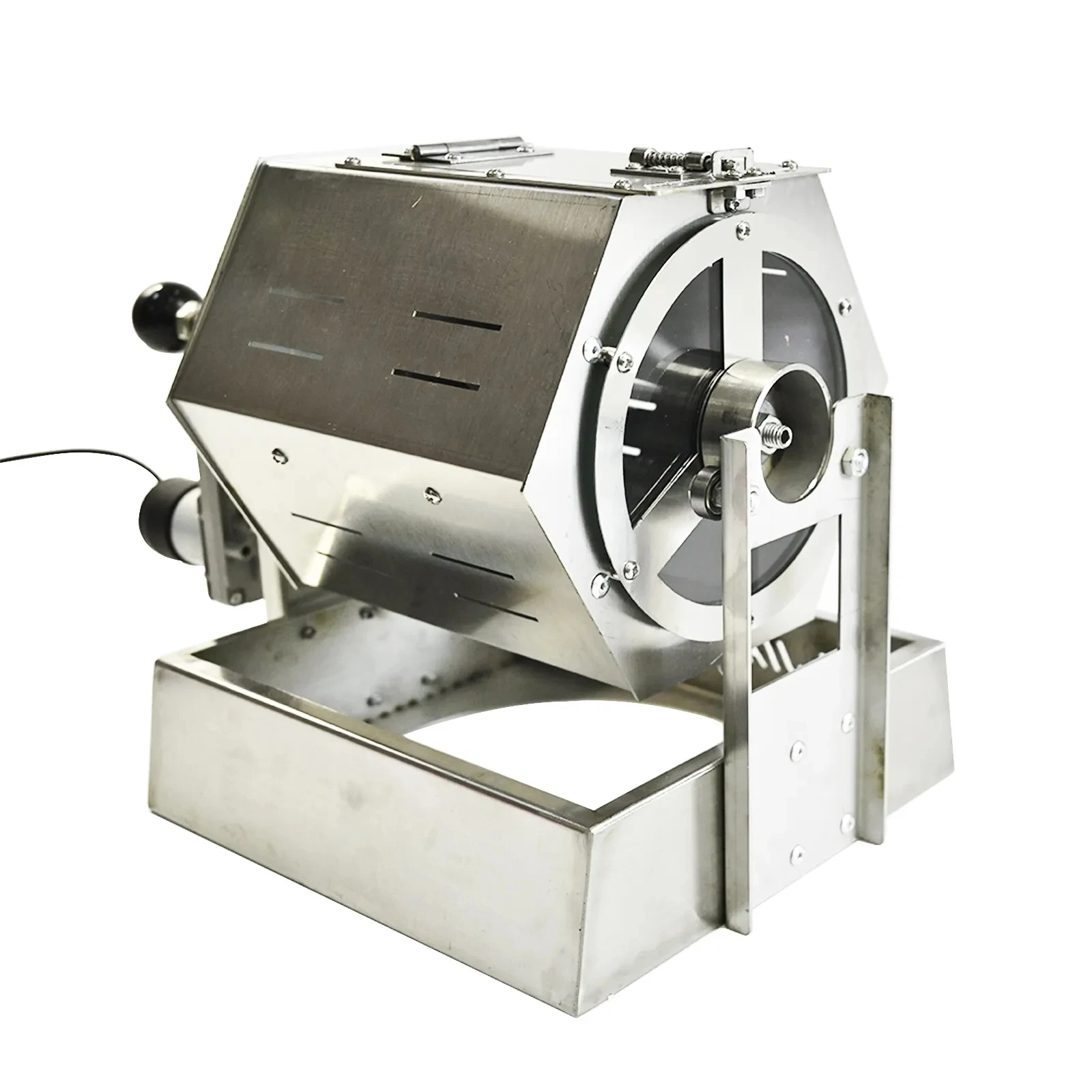 5L Electric Coffee Beans Roasting Baking Machine Fuel Gas Direct Fire Nuts Grain Soybean Beans Roaster