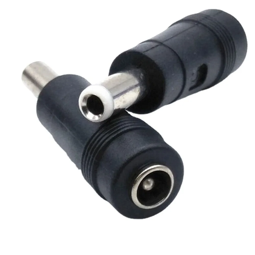 5.5 x 2.1 mm 5.5*2.1 Female to Male 5.5*2.5 Conversion Head Jack 5.5 x 2.5 mm Female Turn To Male DC Adapter DC Power Plug Jack