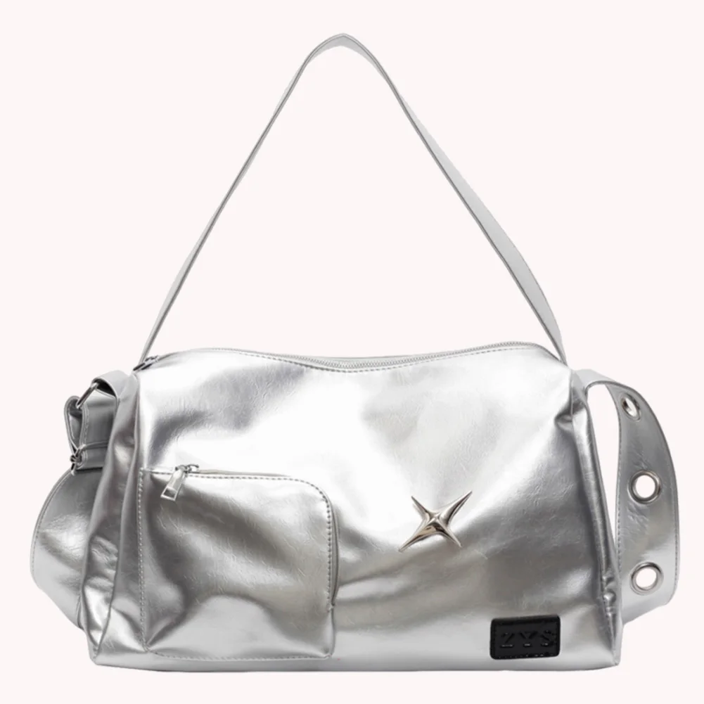 

Large Tote Bag PU Leather Solid Color Shoulder Bag for Women Adjustable Strap Hobo Bag Satchel Bag Work Travel Bag