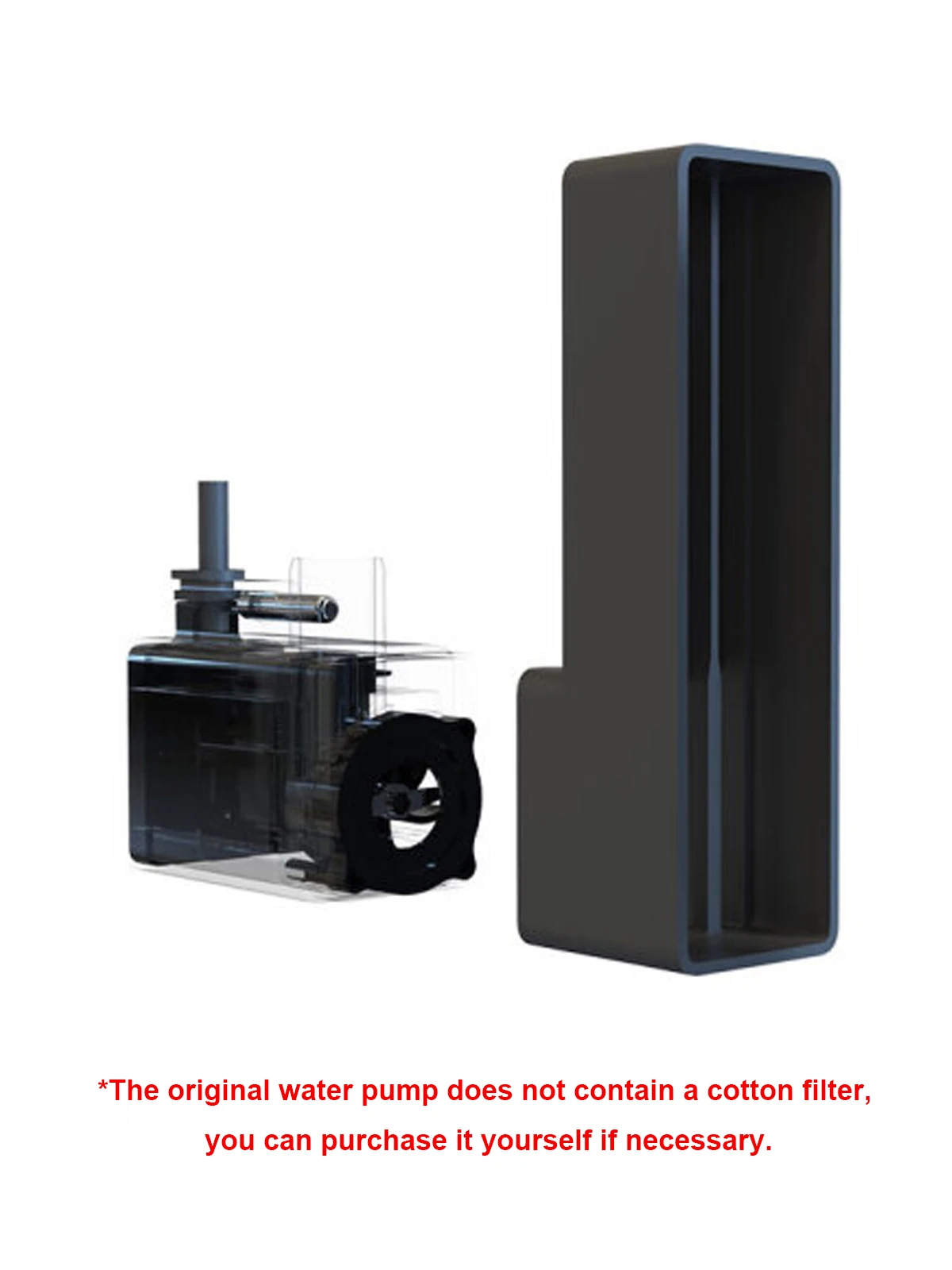 مضخة مياه لخزان الأسماك من Xiaomi بنقرة واحدة، مضخة مياه لتعديل التروس الذكية منخفضة الضوضاء مناسبة لخزان الأسماك الذكي Mijia