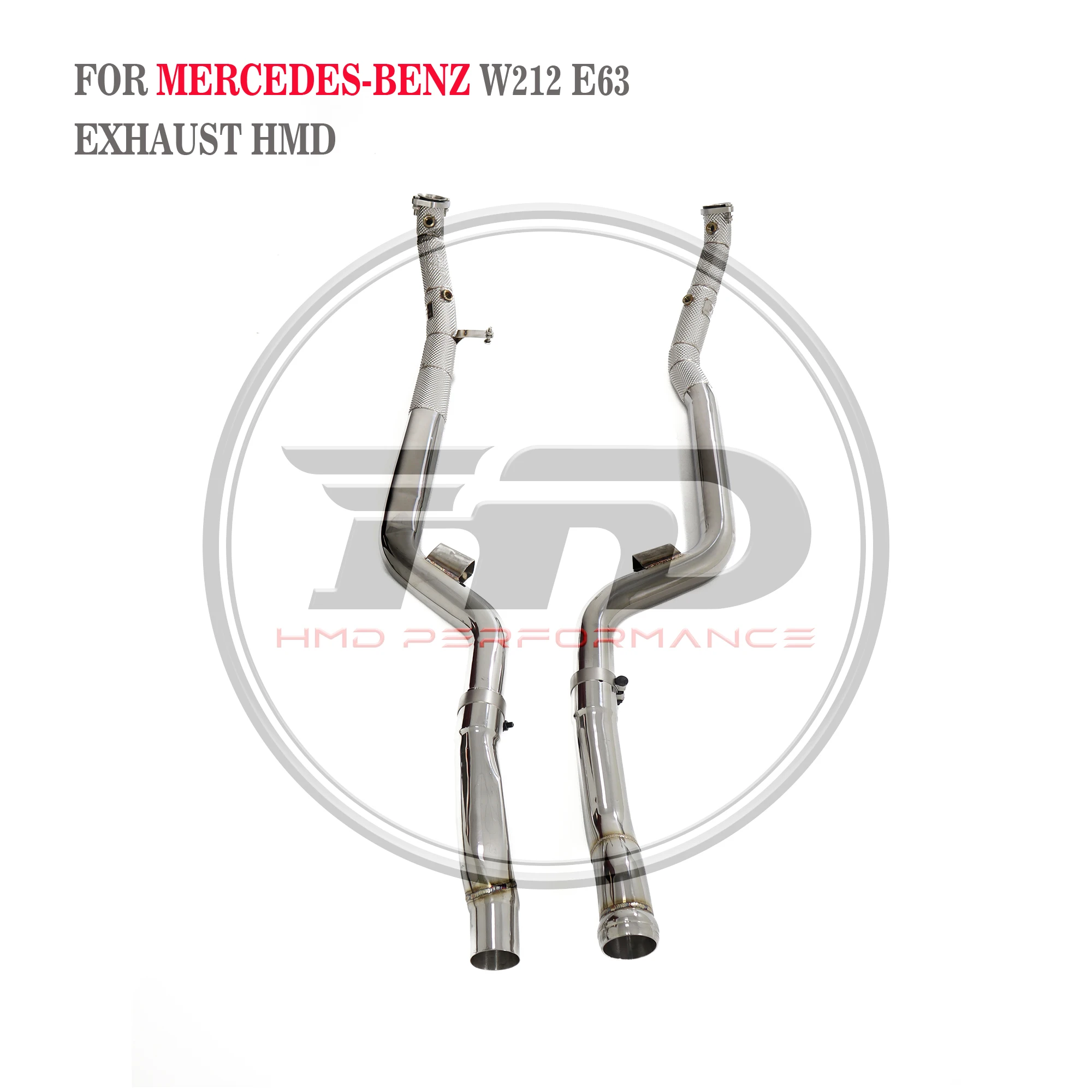 

HMD Exhaust System For Mercedes Benz W212 E63 Exhaust Dowpipe Catalyst Exhaust Performance Upgrade Direct Mount